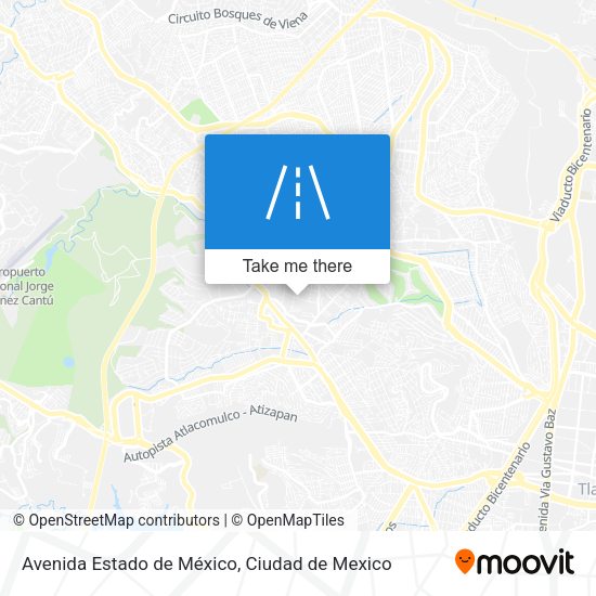 Avenida Estado de México map