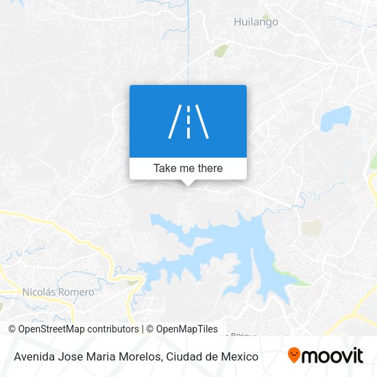 Avenida Jose Maria Morelos map