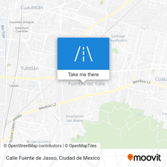 Mapa de Calle Fuente de Jasso