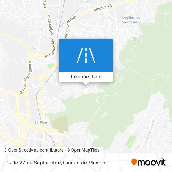 Calle 27 de Septiembre map