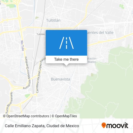 Calle Emiliano Zapata map