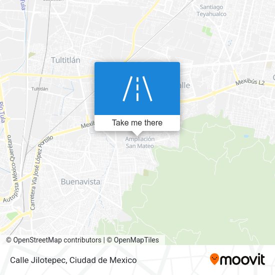 Mapa de Calle Jilotepec
