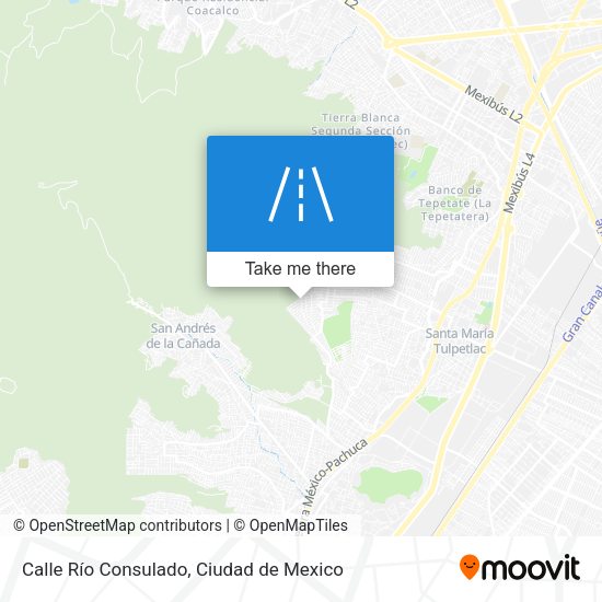 Calle Río Consulado map