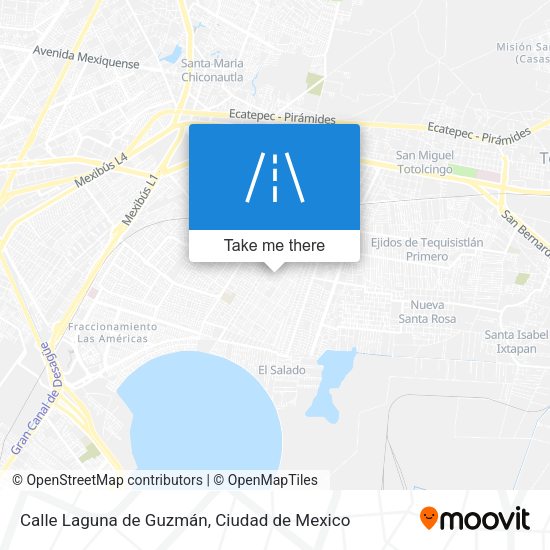 Calle Laguna de Guzmán map
