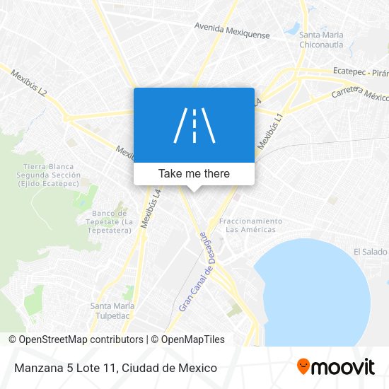 Mapa de Manzana 5 Lote 11