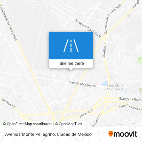 Mapa de Avenida Monte Pellegrino