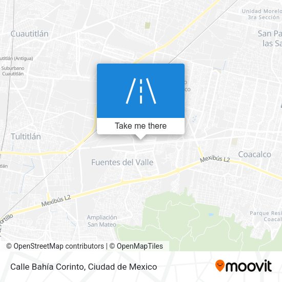 Calle Bahía Corinto map