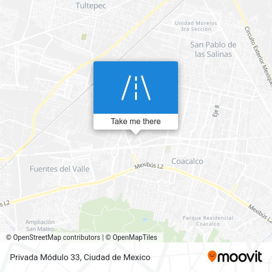 Privada Módulo 33 map
