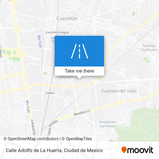 Calle Adolfo de La Huerta map