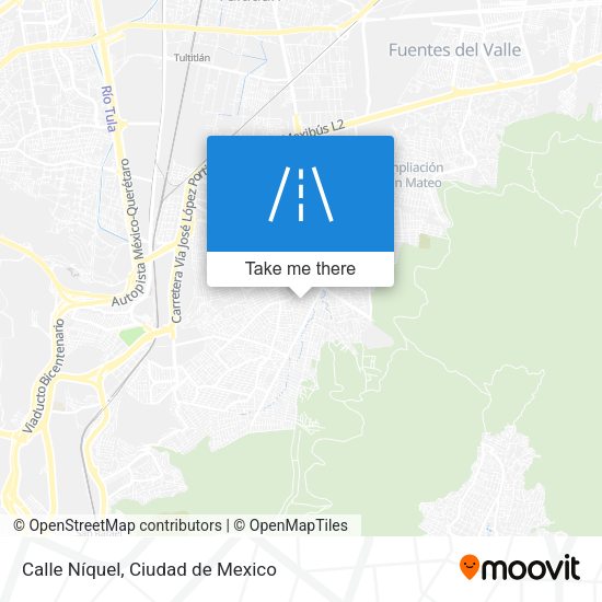 Calle Níquel map