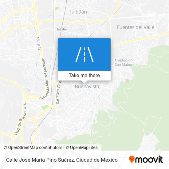Mapa de Calle José María Pino Suárez