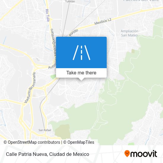 Mapa de Calle Patria Nueva