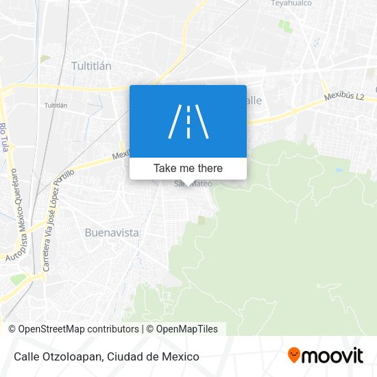 Mapa de Calle Otzoloapan