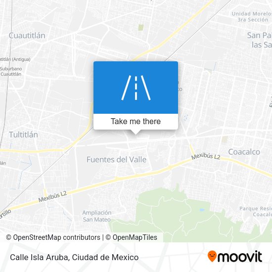 Calle Isla Aruba map