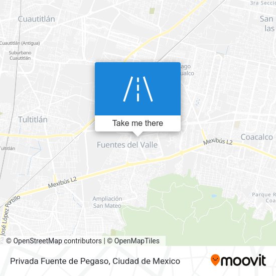Privada Fuente de Pegaso map