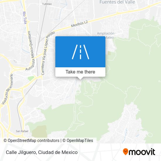 Calle Jilguero map