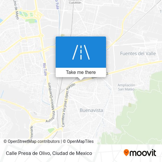 Calle Presa de Olivo map
