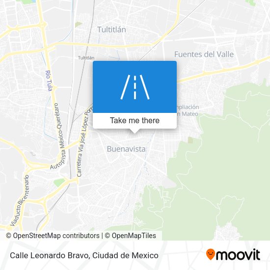 Calle Leonardo Bravo map