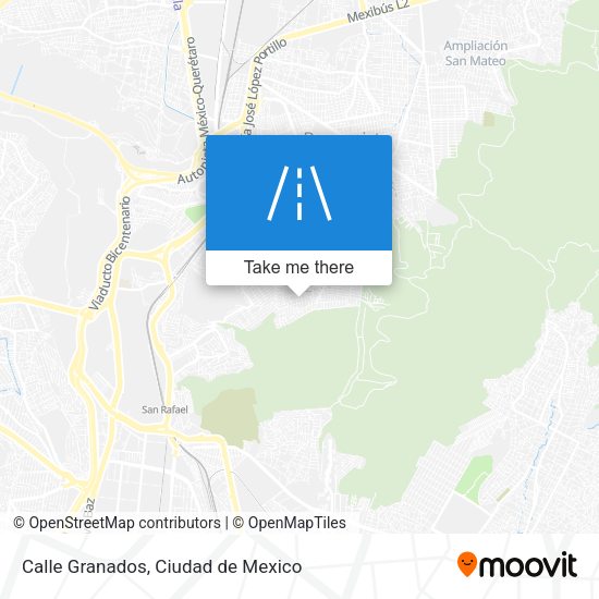 Mapa de Calle Granados