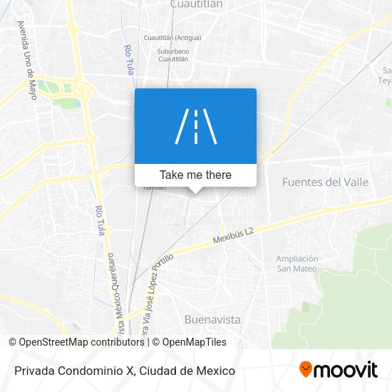 Privada Condominio X map