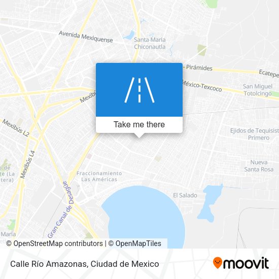 Calle Río Amazonas map