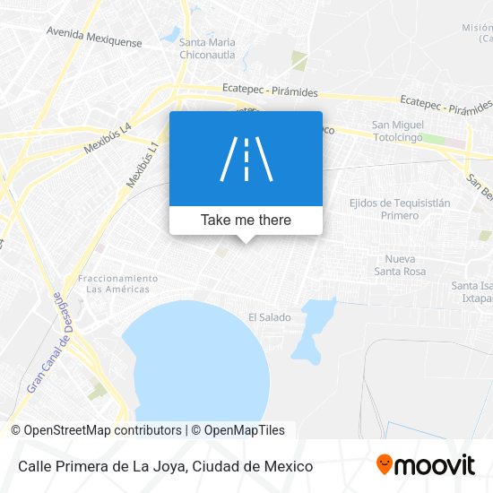 Calle Primera de La Joya map