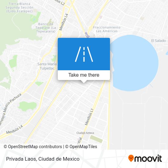 Mapa de Privada Laos