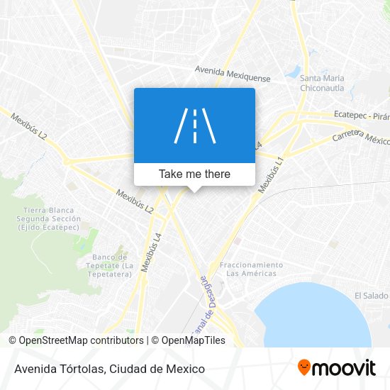Avenida Tórtolas map