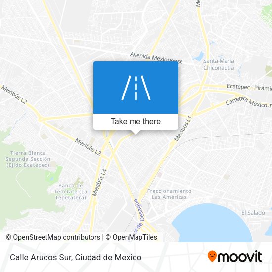 Calle Arucos Sur map