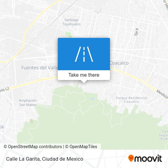 Mapa de Calle La Garita