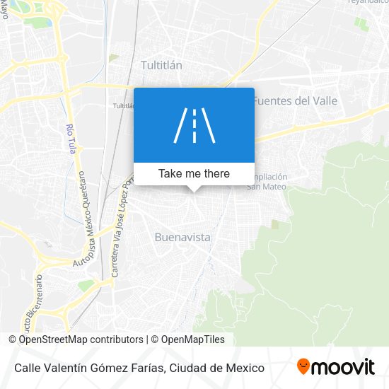 Calle Valentín Gómez Farías map