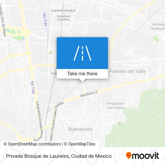 Privada Bosque de Laureles map