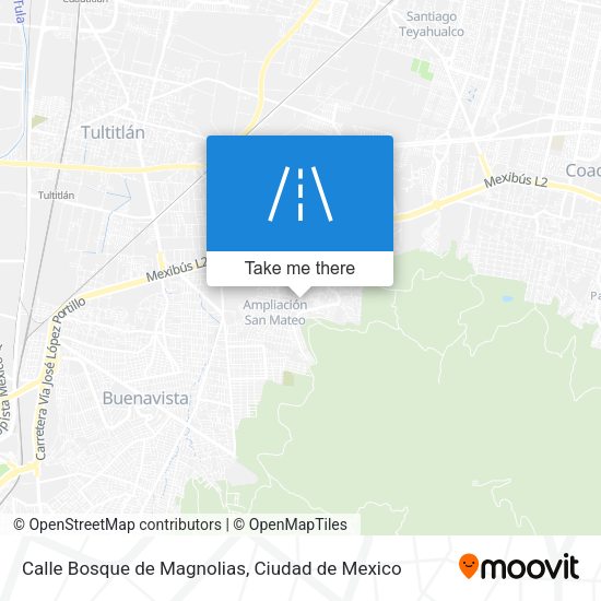 Calle Bosque de Magnolias map