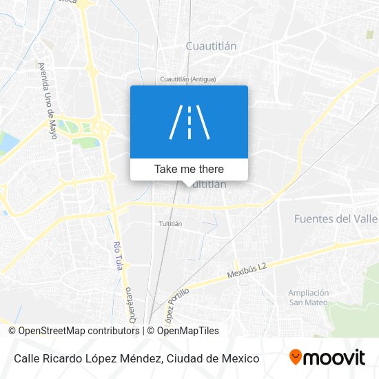Mapa de Calle Ricardo López Méndez