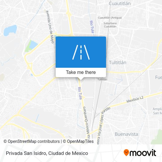 Privada San Isidro map