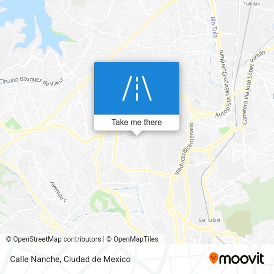 Mapa de Calle Nanche