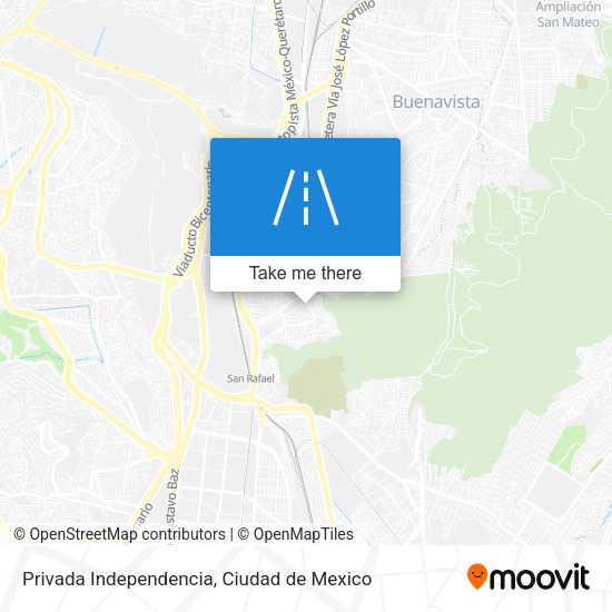 Privada Independencia map