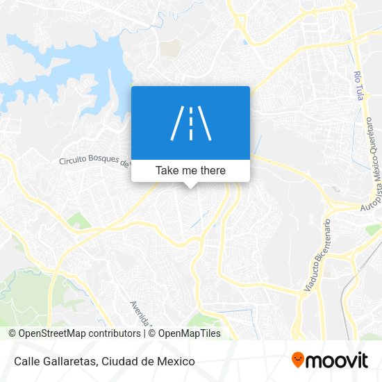 Calle Gallaretas map