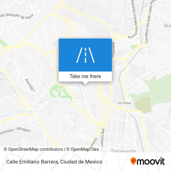 Calle Emiliano Barrera map