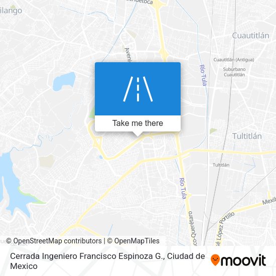 Cerrada Ingeniero Francisco Espinoza G. map