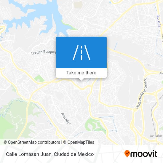 Calle Lomasan Juan map