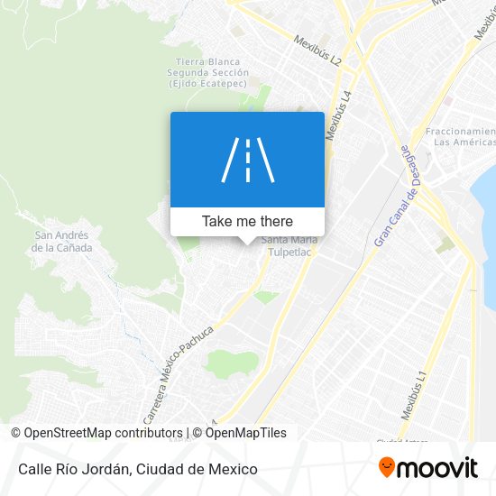 Calle Río Jordán map