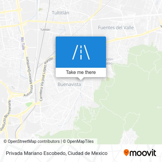 Privada Mariano Escobedo map