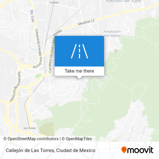Callejón de Las Torres map