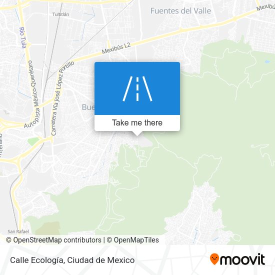 Mapa de Calle Ecología