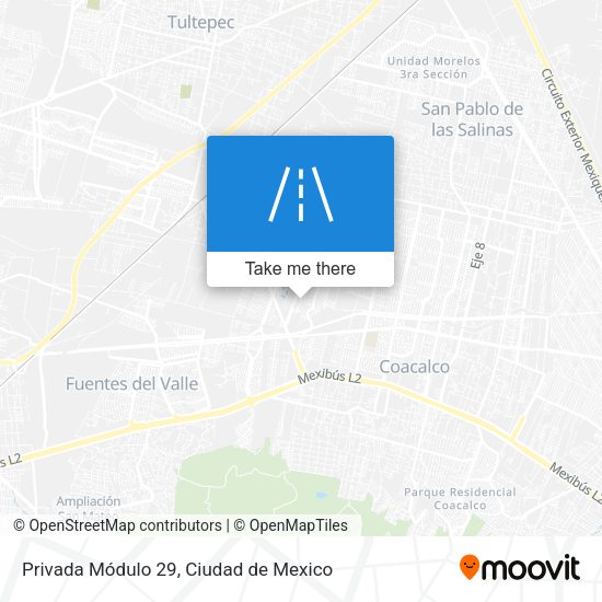 Privada Módulo 29 map