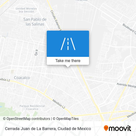 Cerrada Juan de La Barrera map