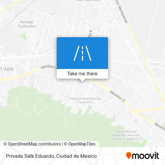 Privada Salk Eduardo map