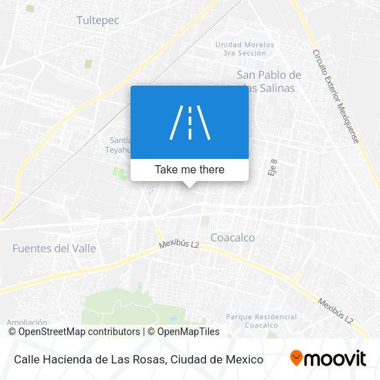 Calle Hacienda de Las Rosas map