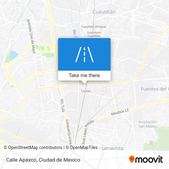 Mapa de Calle Apaxco